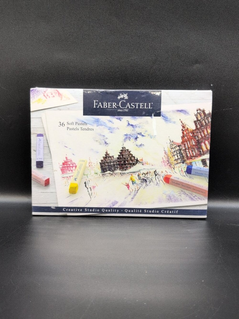 Faber Castell Creative Studio Soft Pastels Colors 36pc Multicolor New Sealed